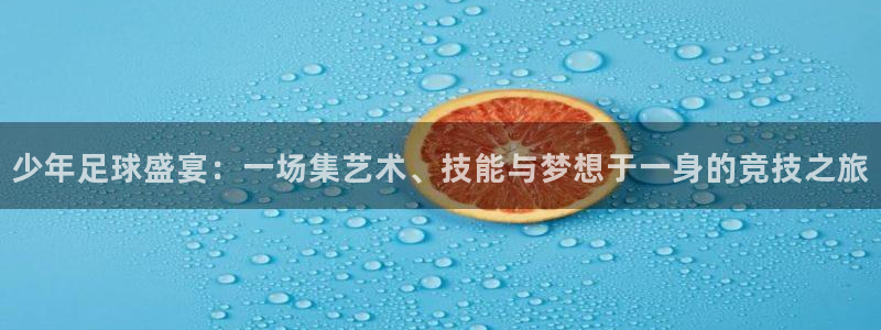 少年足球盛宴：一场集艺术、技能与梦想于一身的竞技之旅
