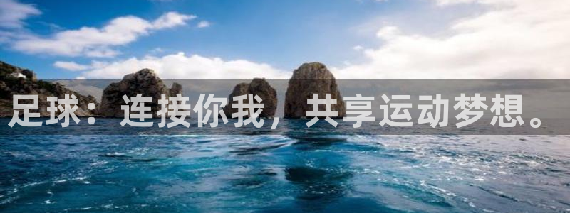 足球：连接你我，共享运动梦想。